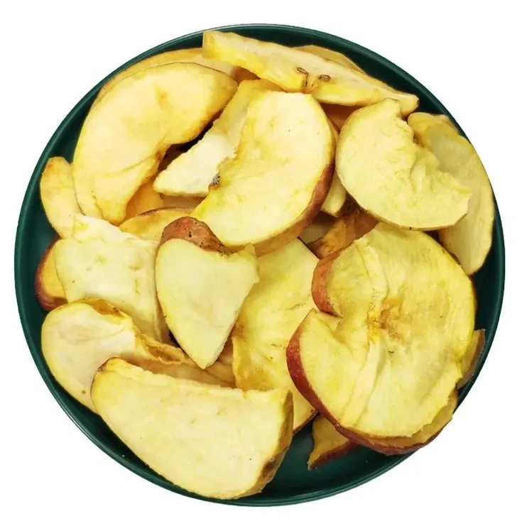 Top Quality Apple Slices 100% Natural Vegetable Replace Dried Fruit Snake Ad