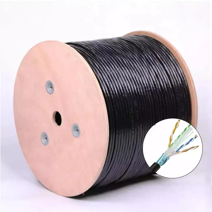 China Supplier 100% Test Cable Cat5e CAT6 CAT6A Cat7 UTP Ethernet LAN Cable