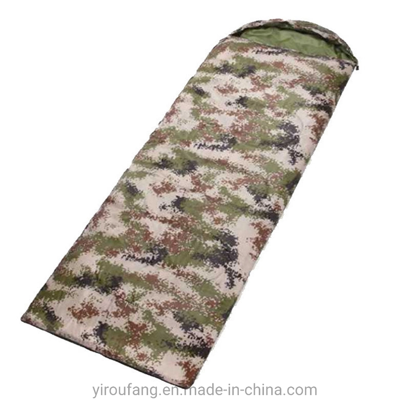 Custom Logo 210t Extra Large Warm Weather Camping Sustainable Troops Style Outdoors Camouflage Sleeping Bag Tstate Reserve
