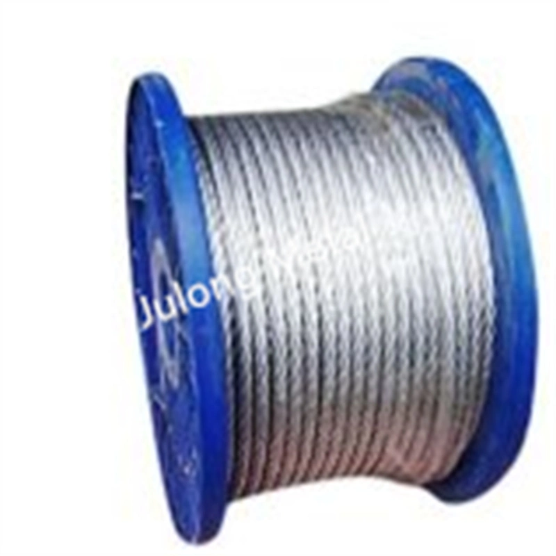 Galvanized Steel Wire Strand 7X4mm-1.2mm