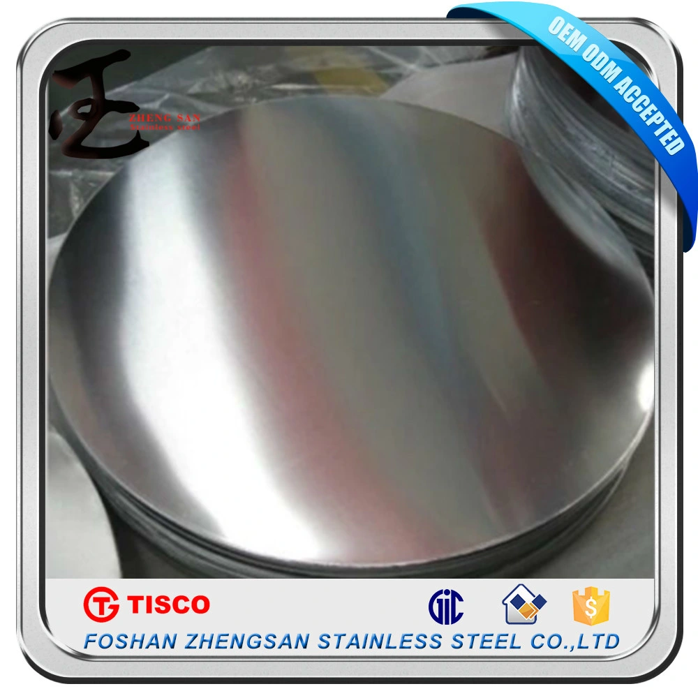 ASTM 201 Grade Stainless Steel Circle From Factory Direct Sale