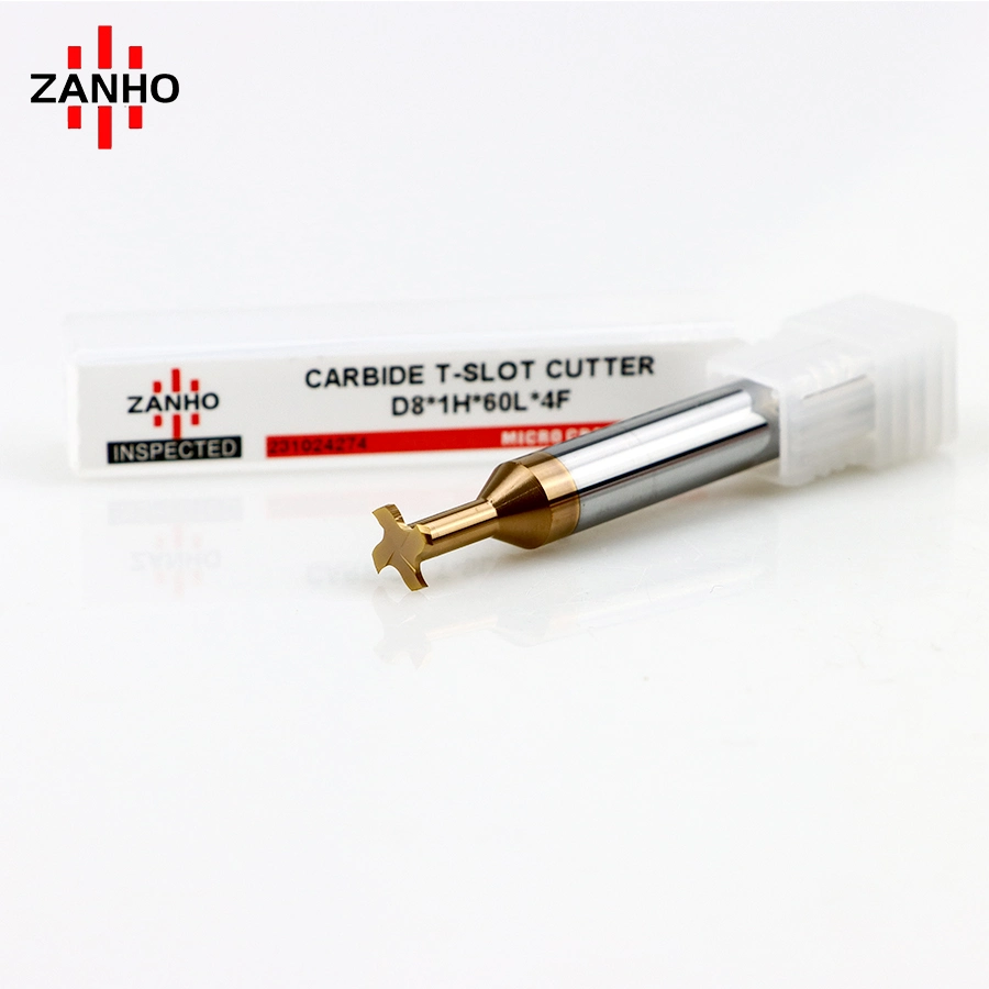 Carbide Tungsten Steel Dovetail Groove Milling Cutter High Hard Coating Reverse Chamfering Cutter 45 Degrees