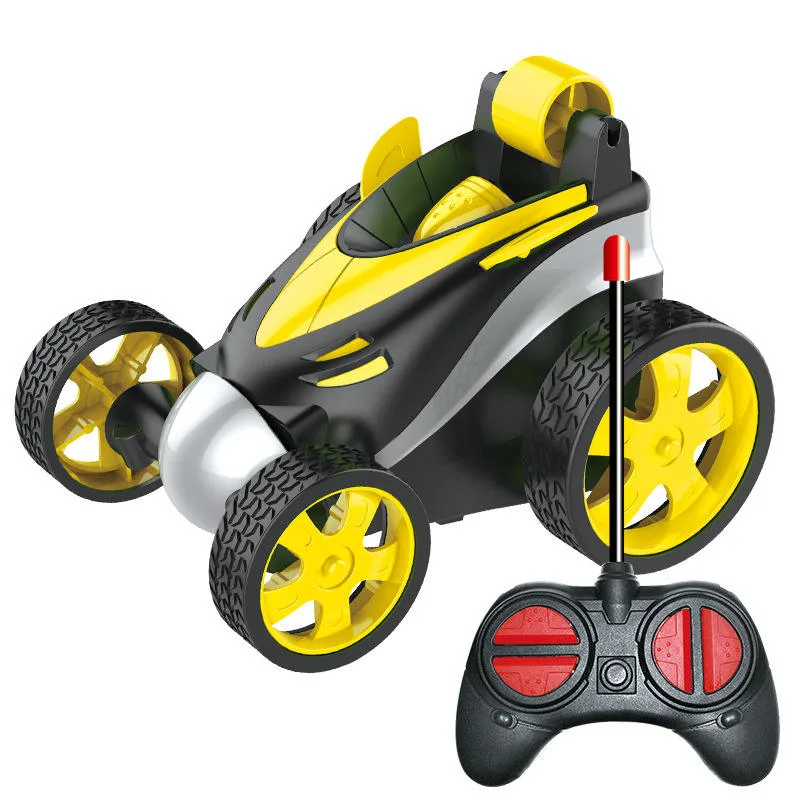 Control remoto inalámbrico Jstar Rolling alquiler de coche eléctrico Tumbling Kids Stunt Car