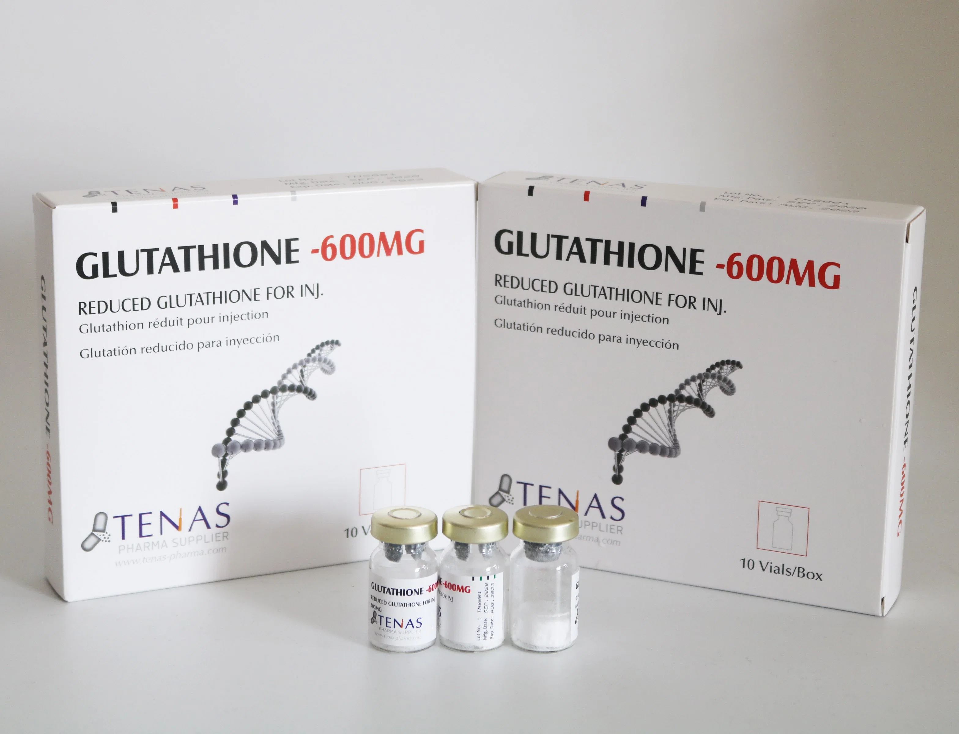 Le glutathion est d'injection antivieillissement et supprime les lignes fines