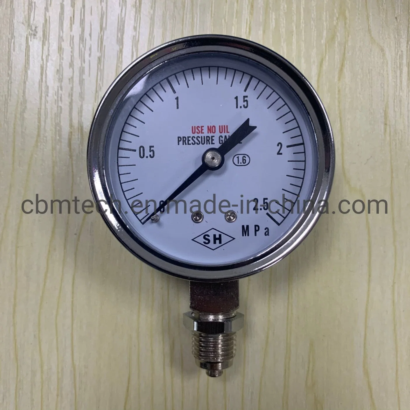 Micro Low Differential Pressure Gauges 2.5MPa