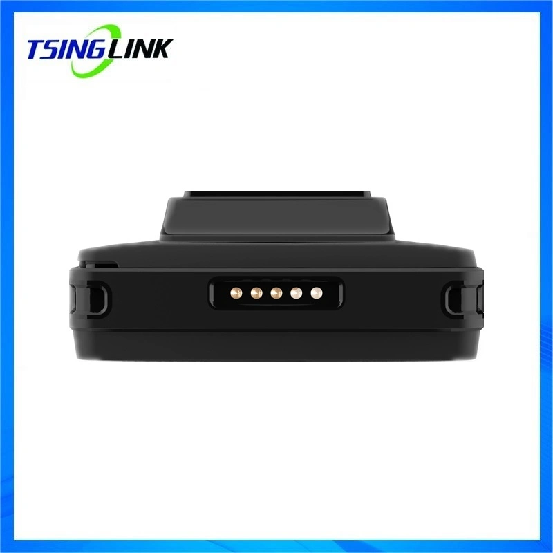 Visão nocturna Bluetooth 4.0 GPS WiFi 4G IP68 64 GB CCTV Câmara de bateria Patrulha desgastada da carroçaria do Anhui Tsinglink