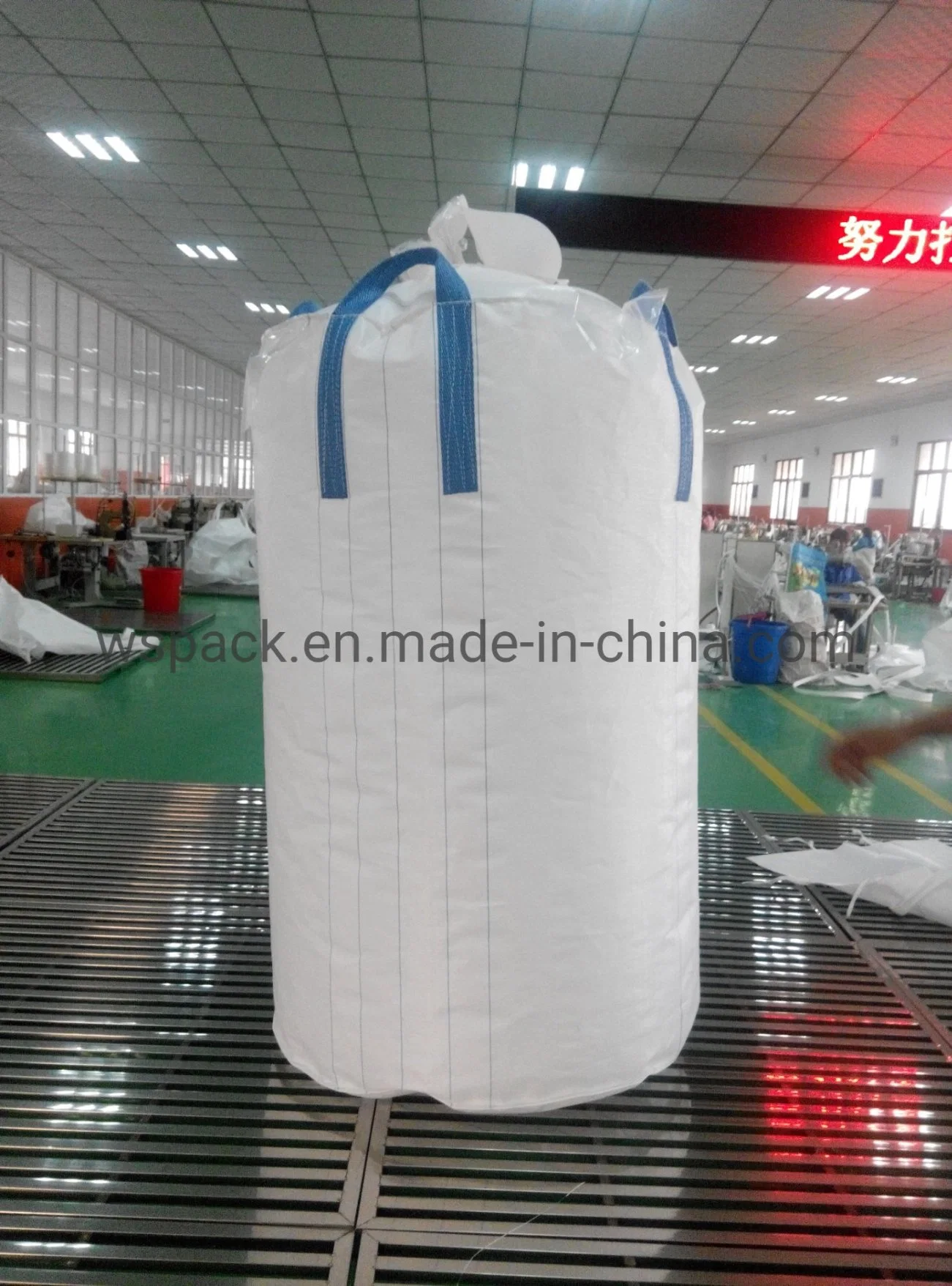 Recyclable Jumbo Bag Supplier Disposable Big Bag Factory Ton Bag Manufacturer 1 Ton Bag or Customed Size Four Loops Sand Bag