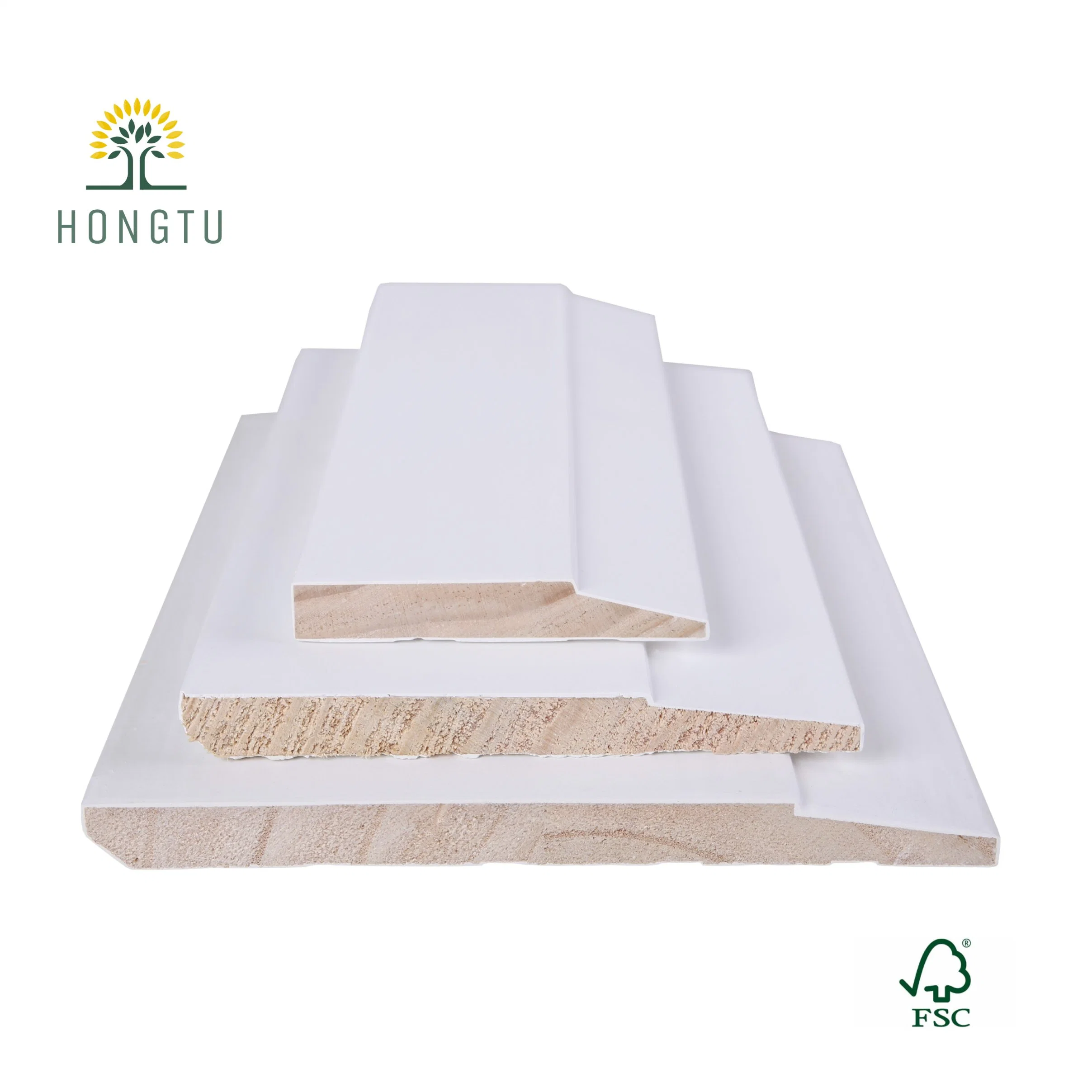 Primed Wooden Skirting Board (SK-119-225)