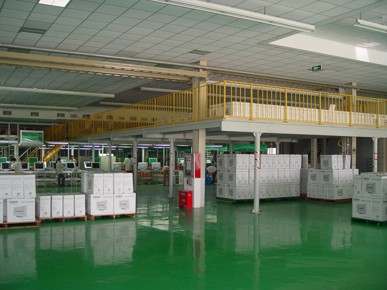 Mezzanine Rack Support Steel Structure Platform Mezzanine for Machinery Manufacturing Use