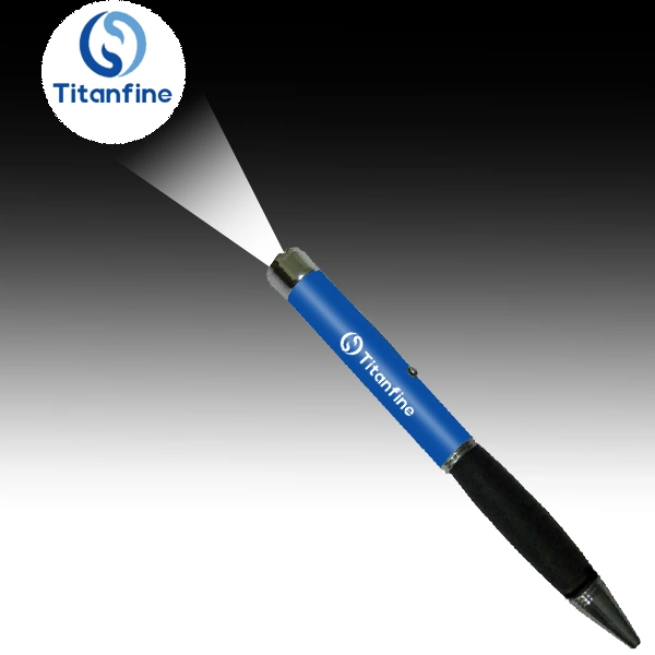 Fábrica Venta directa bajo Precio Logo proyector Pen imagen láser Bolígrafos con mango de silicona para regalo promocional