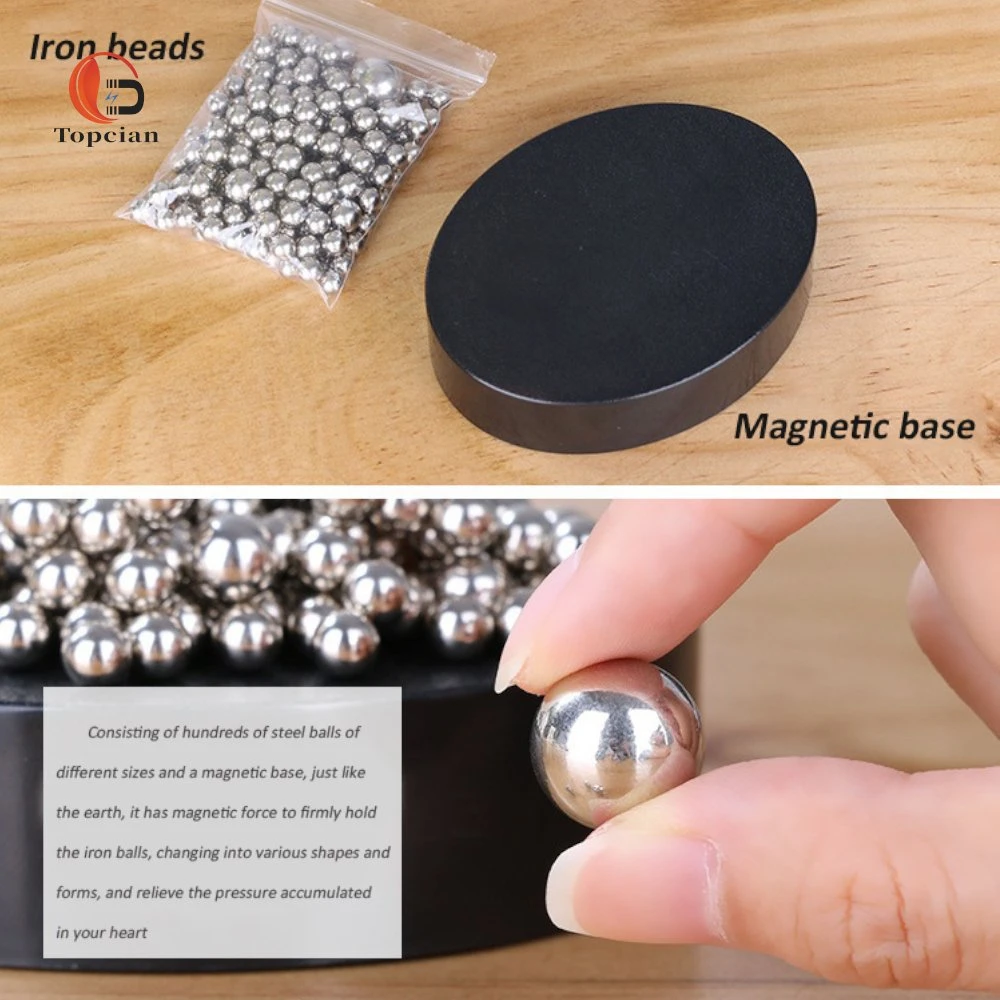 DIY Magnetic Sculpture Ornament Magnetic Vent Ball Creative Gift Office Desktop Decoration Magnetic Beads