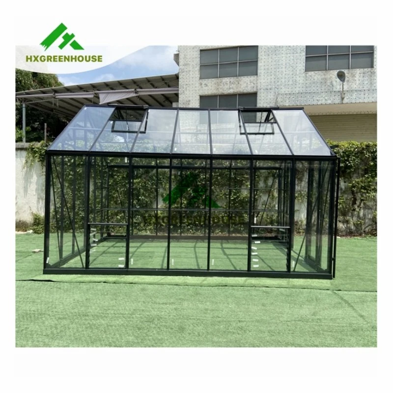 Garden Greenhouses Waterproof Eco Friendly Aluminum Powder Coated Nature