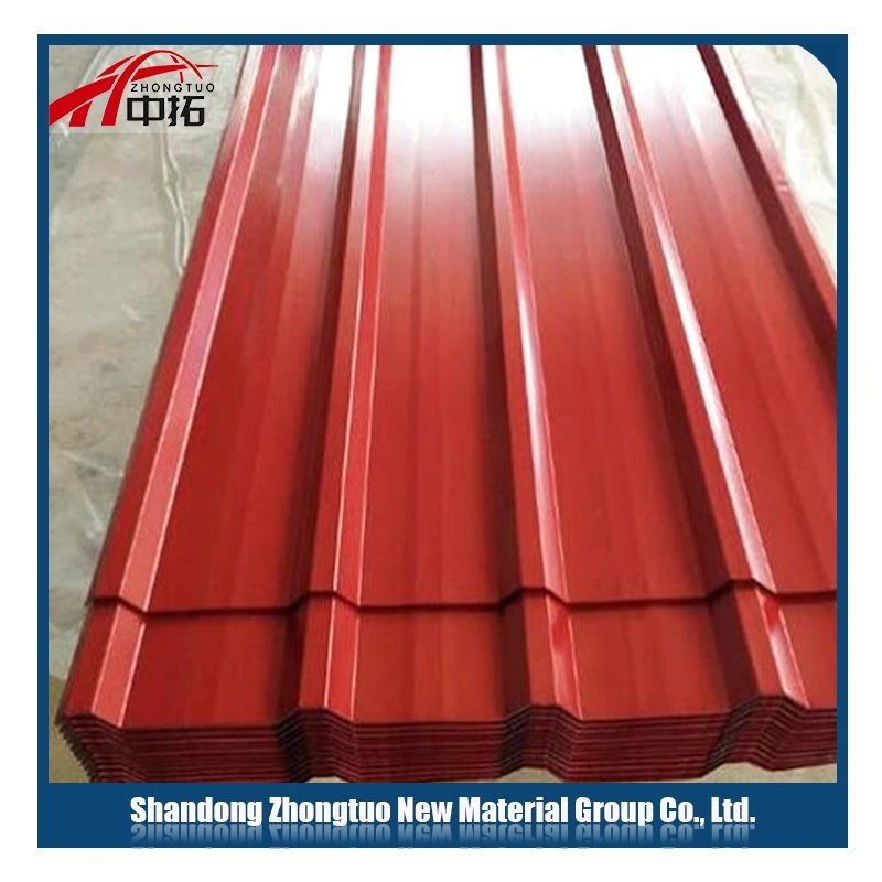 Metal Building Materials Color Corrugated Steel Sheet Galvanized Iron Roof Sheet