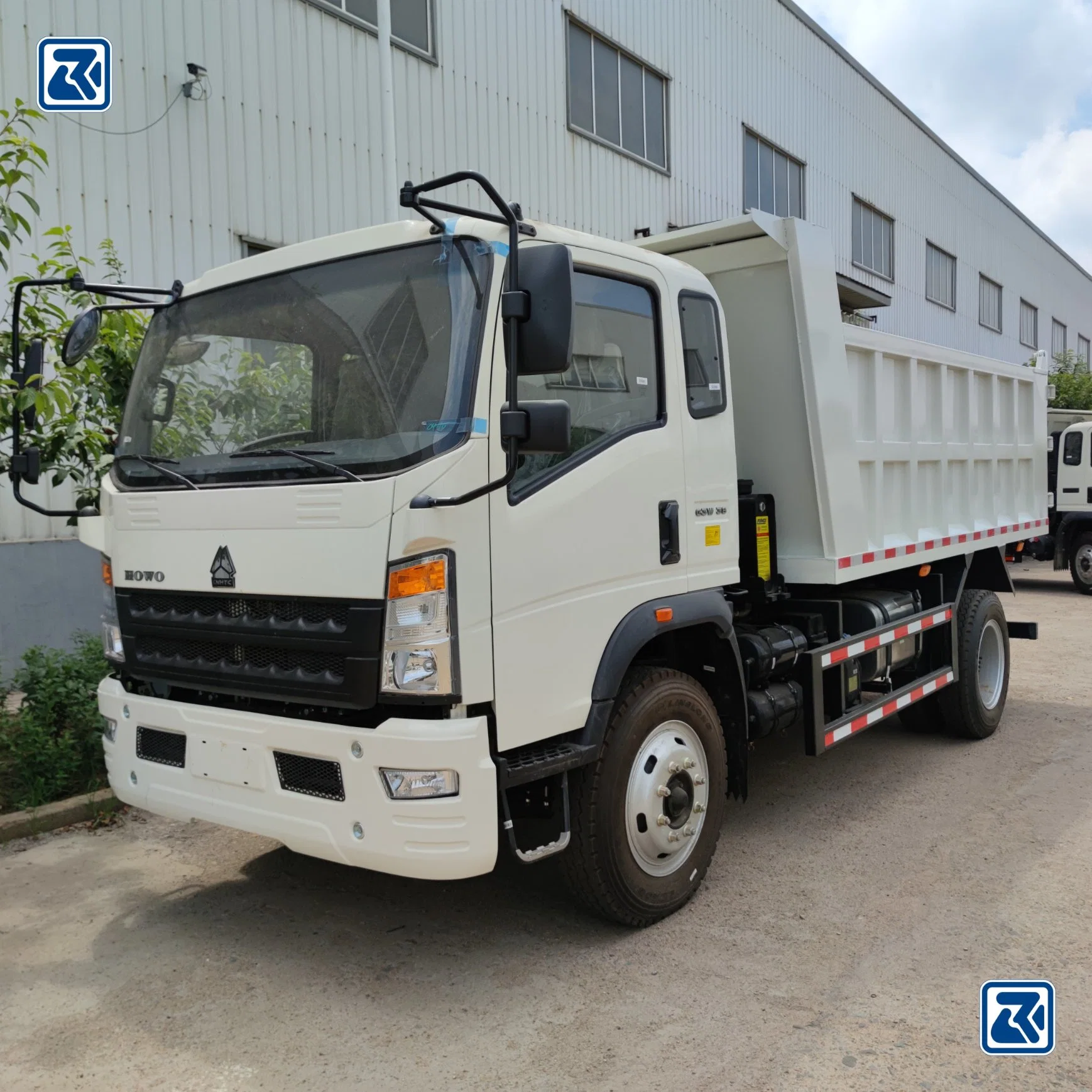 الصين Sinotruk/Sinotruck CDW/HOWO/Sino 757 4X2 5t أو شاحنة تفريغ/قلابة/تفريغ 10T سعر البناء/إثيوبيا/الكونغو