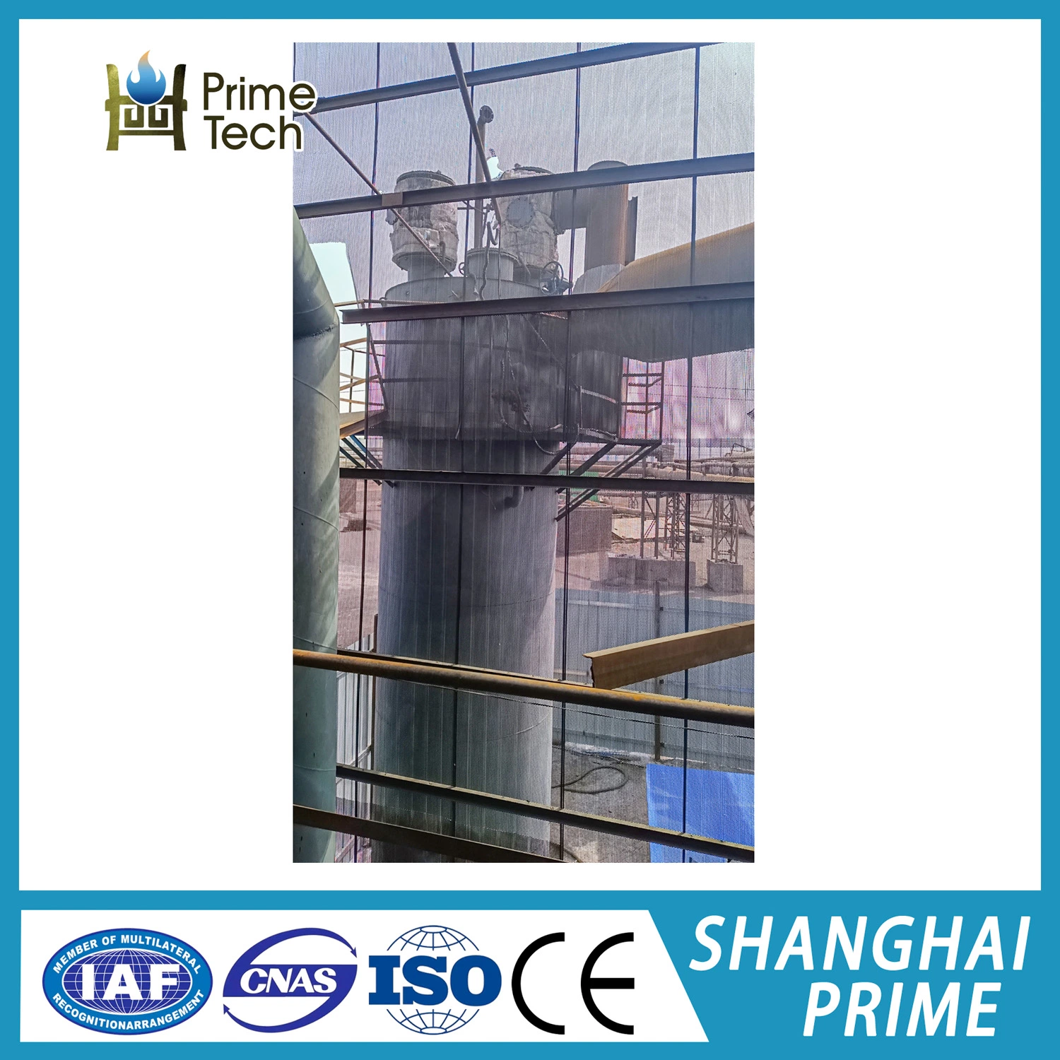 Efficient Hot Gas Generation Fully Automatic Frame-Type Gasifier with Dual-Bell Coal Charger