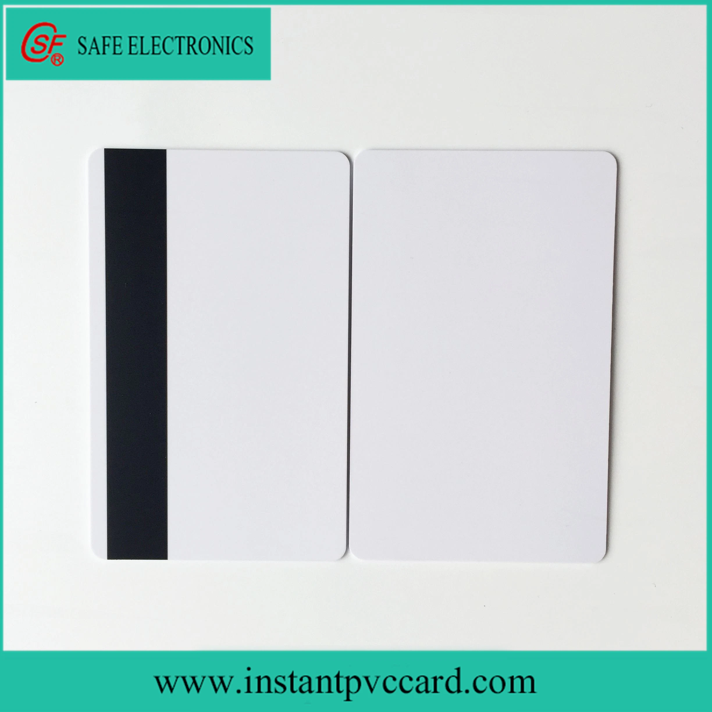 Double Sides Printable Instant Magnetic Stripe PVC Card