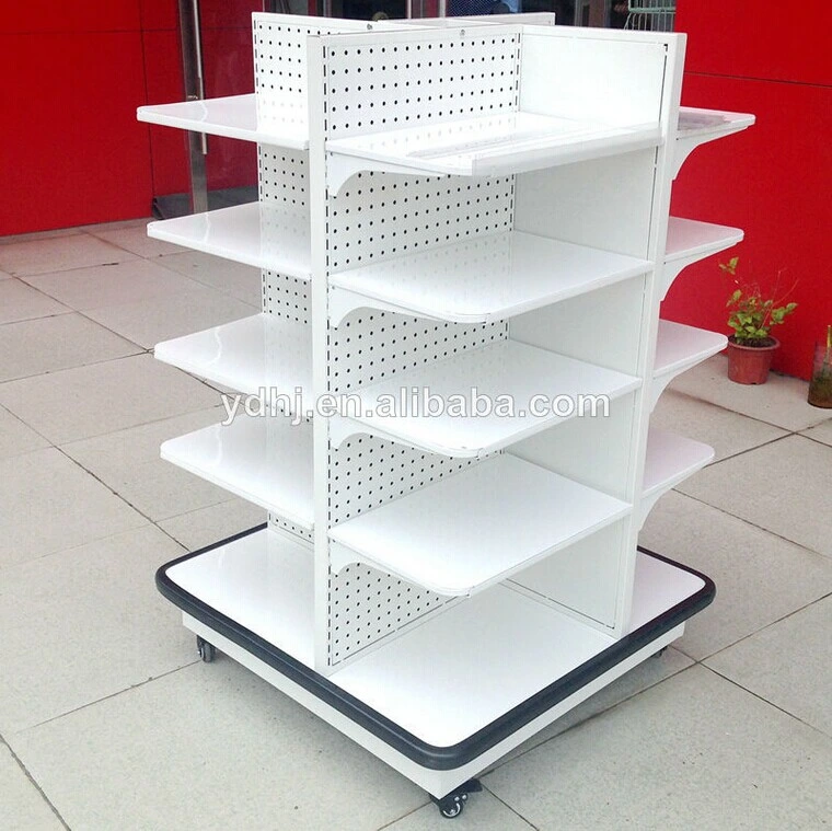 High Quantity Supermarket Store Gondola Metal Storage Display Equipment Stand Shelf Rack