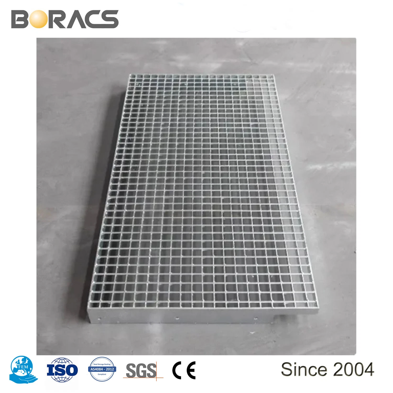 Metal Building Materials Galvanized Drain Car Park Drainage Steel Grating for Construction