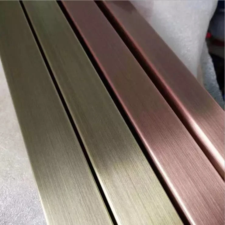 Best Supply Color 304 316 Polished 20mm Golden Stainless Steel Decorative Pipe