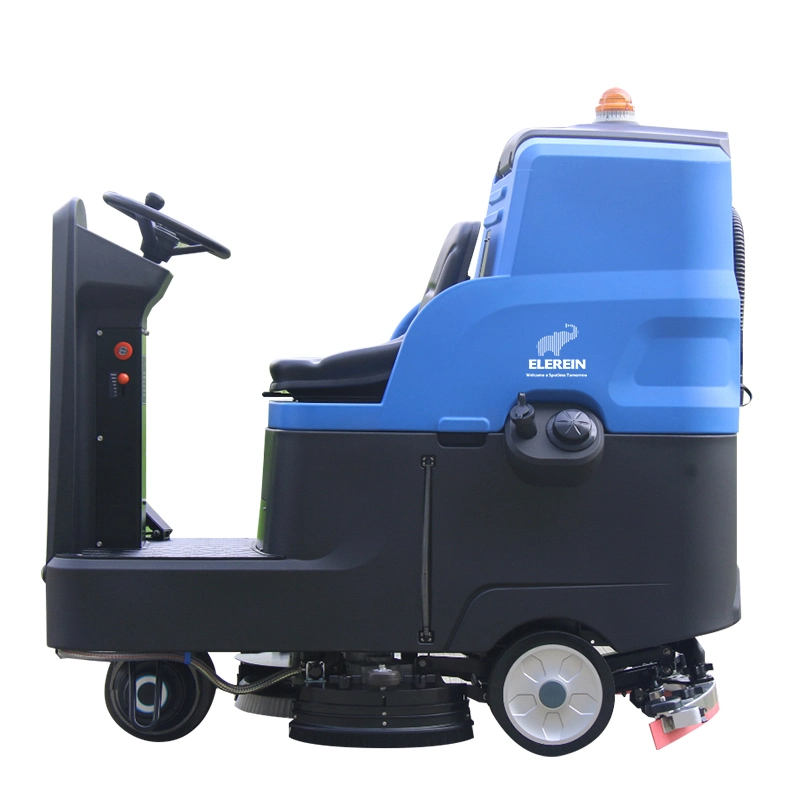 Efficient Cleaning Commercial Cleaning Elerein K7 Ride-on Floor Scrubber for Large Areas