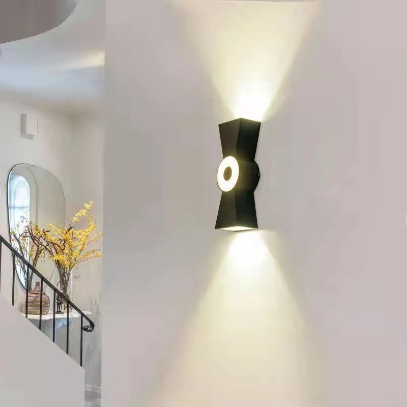 Lampe de décoration d'éclairage de jardin à LED étanche pour cour d'escalier