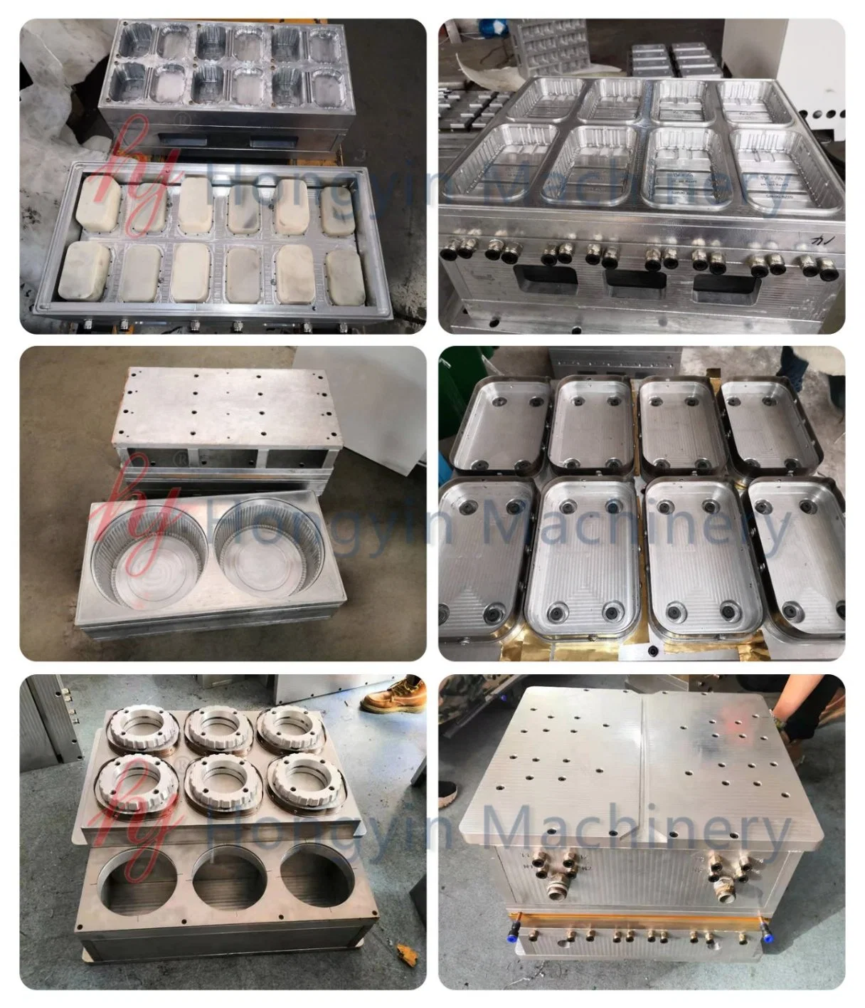 Contenedor de alimentos para el fabricante de moldes de plástico Contenedores de comida que hace la máquina