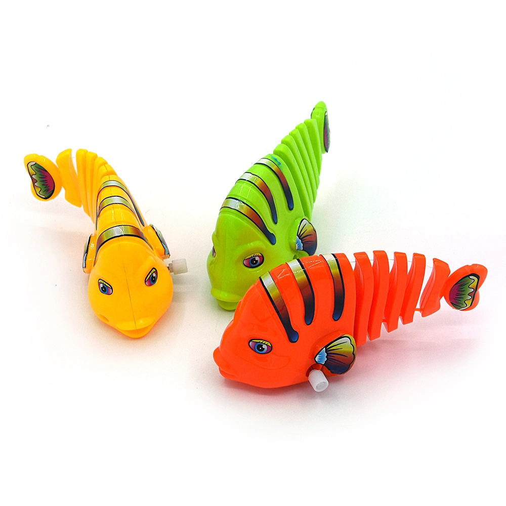 Spring Plastic Swing Fish Wind-up Fish Interactive Fun Cat Pet Cat Toy