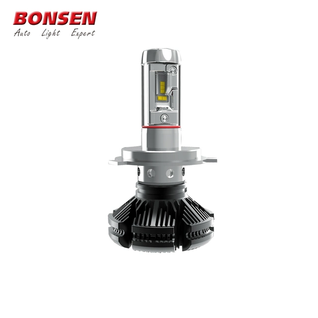 Bonsen LED Headlight X3 LED Lamp Motorcycle Headlight Car Lamp 6000K Natural White Replacement Halogen Bulb