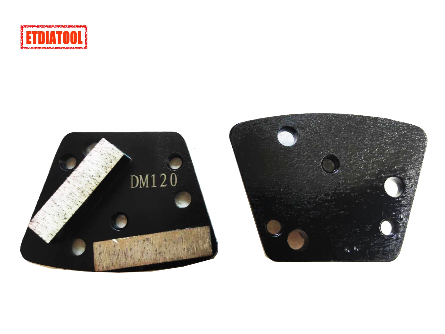 Grit 120# M6 Concrete Diamond Grinding Shoes - Premium Quality