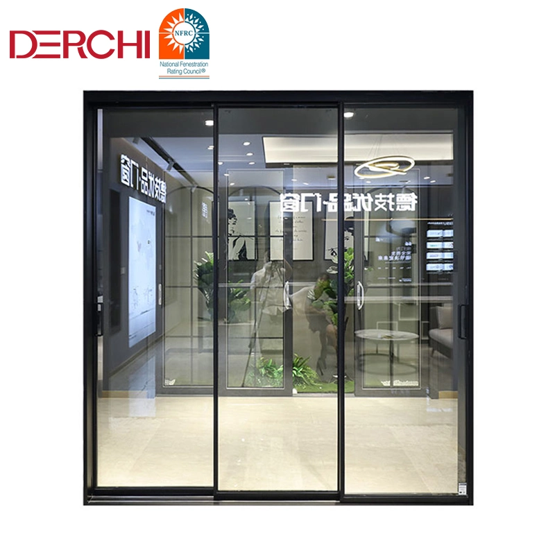 Hanging Sliding Door Modern Housing Aluminum Sliding Door Glass Hanging Sliding Door System