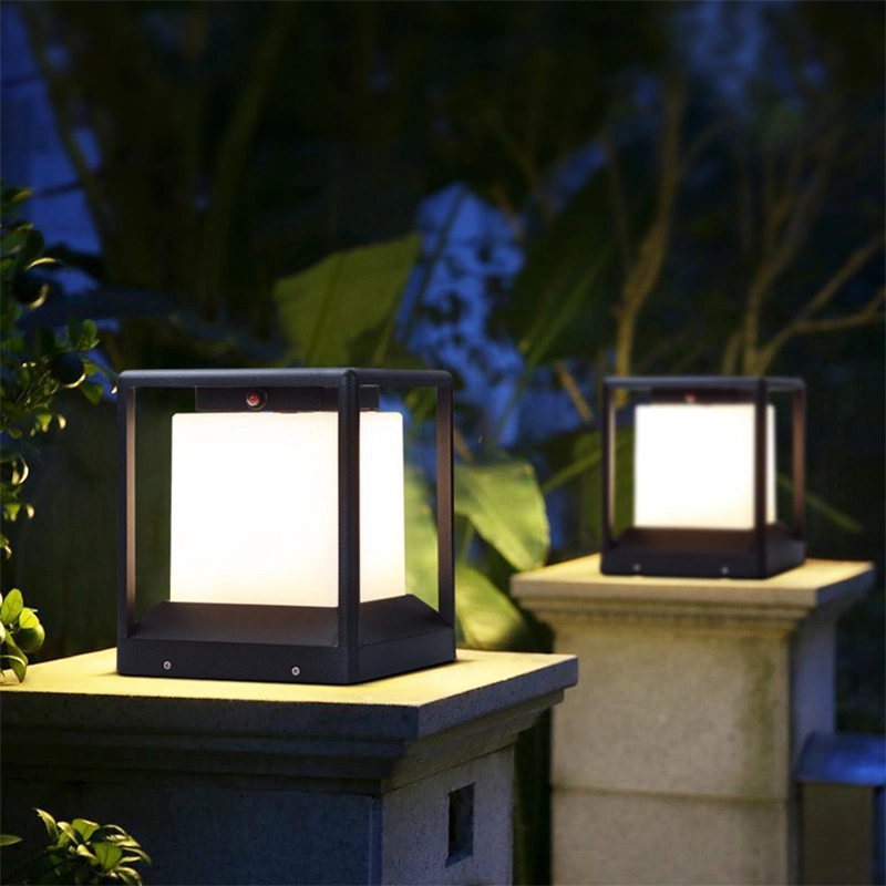 High quality/High cost performance  Solar Outdoor Light Waterproof LED Lighting Solar Pillar Lighting