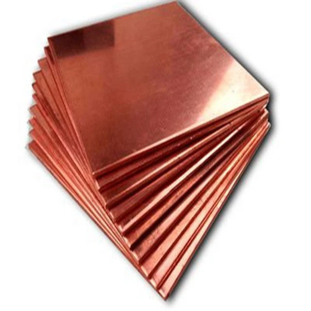 Customized 99.9% 0.3mm 0.5mm 0.7mm 0.8mm 1.0mm Pure Flexible Copper Sheet