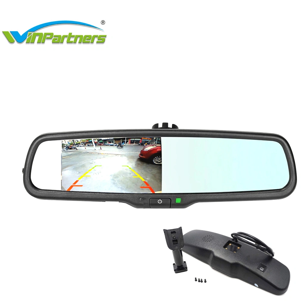 Auto Adjustment Brightness Rearview Mirror Monitor with Orginal Bracket 4.3inch Screen