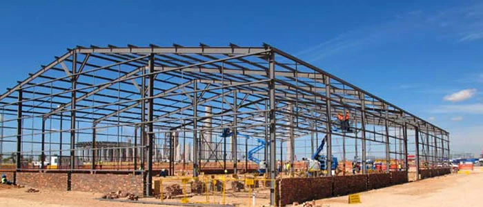 Steel Warehouse Workshop Prefabricated Steel Structure with Painting