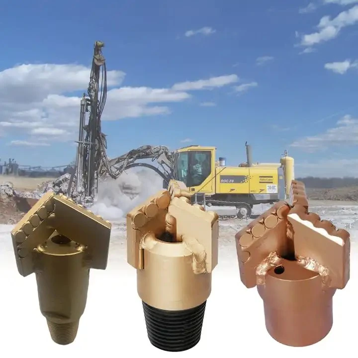 PDC Drag Type Drill Mining Machine Parts Drilling Geological Exploration