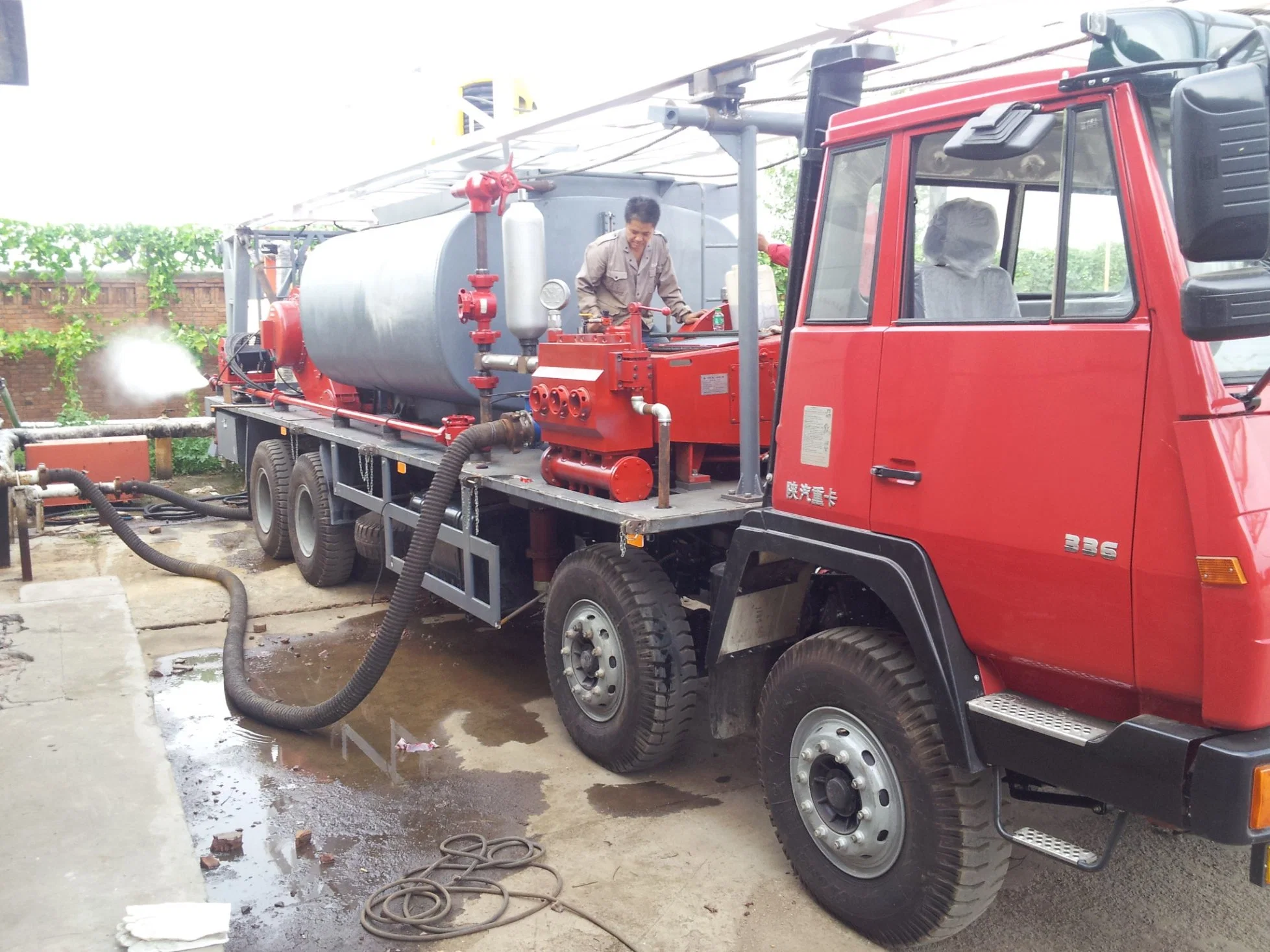 Verrückter Verkauf! ! 5000psi Xj250HP/70t Spülen nach Einheit Spülen nach Einheit Spülen nach Einheit Spülen nach Brunnen und Überarbeitungs-Rig