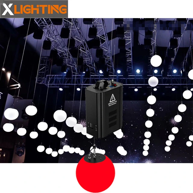 Stage Lights Mirror Ball Rotate Motor DMX Winch LED Kinetic Lighting