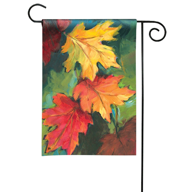 Personalized Garden Flag Small Vertical Double Sided Image