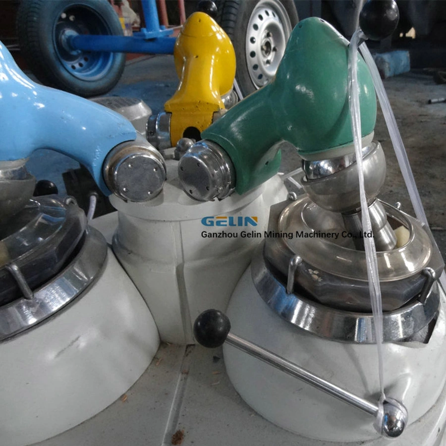 Laboratory Three Pots Separately Grinding Mill for Different Sample Materials