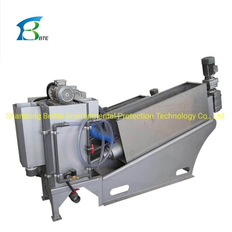 Dyeing and Printing Sewage Volute Sludege Dewatering Machine