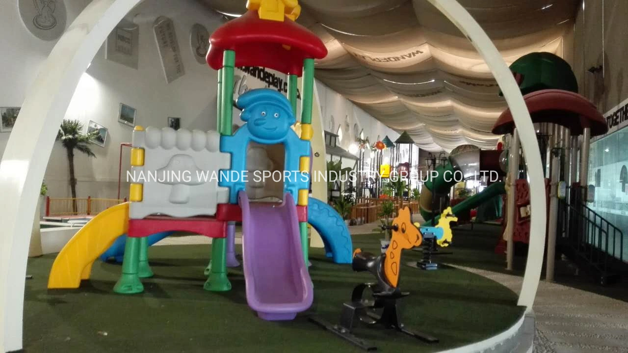 Wandeplay Indoor Playground Plastic Equipment Children Outdoor Playground Equipment with Wd-Dh108