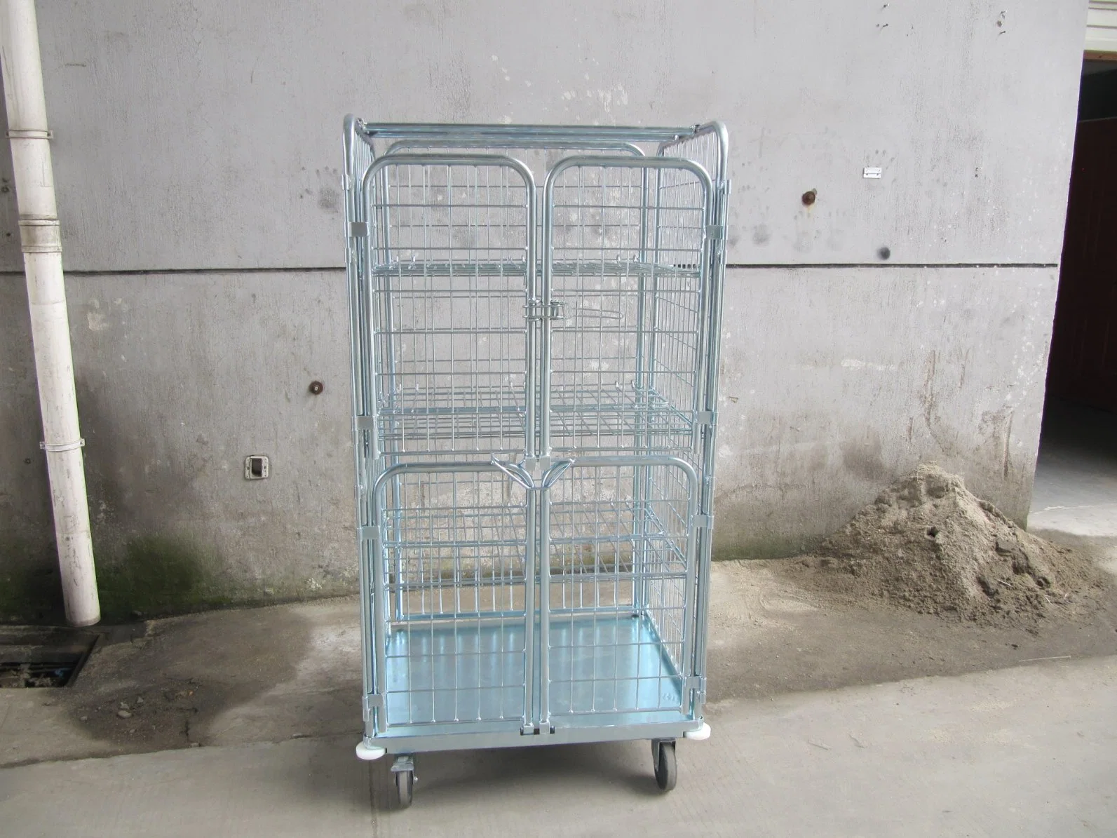 840*700*1700mm Roll Cage Trolleys Roll Container Logistic Cart