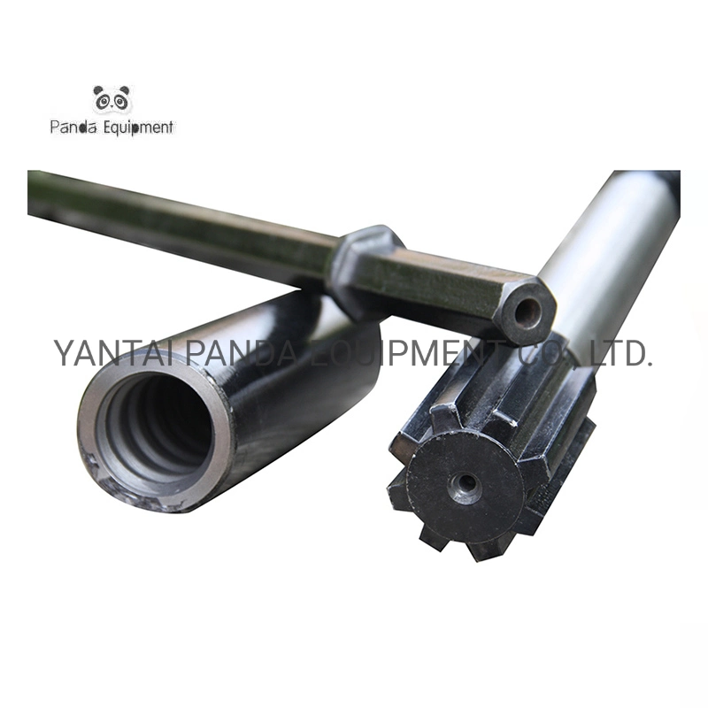 Top Hammer Drilling T38 Coupling T51half Bridge Threaded Pipe Coupling Sleeve R25-R32 Coupling Sleeve