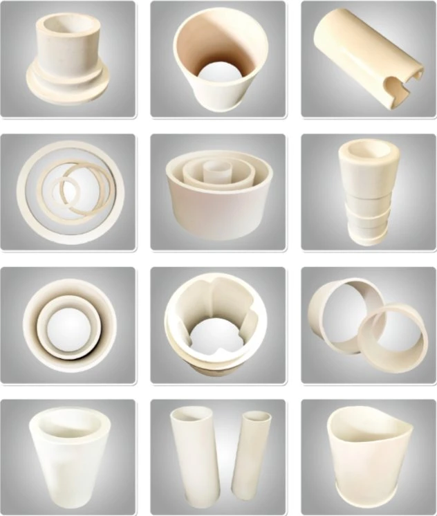 Hot Sale Ceramic Lined Pipe Alumina Wear-Resistant Ceramic Pipe Alumina Ceramic Tube