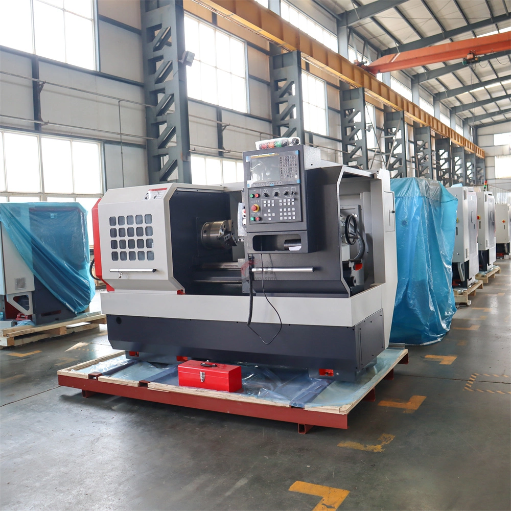 Torno CNC أدوات الماكينة Ck6136 Ck6140 Ck6150 سعر جيد أفقي دقة معدنية مسطحة CNC