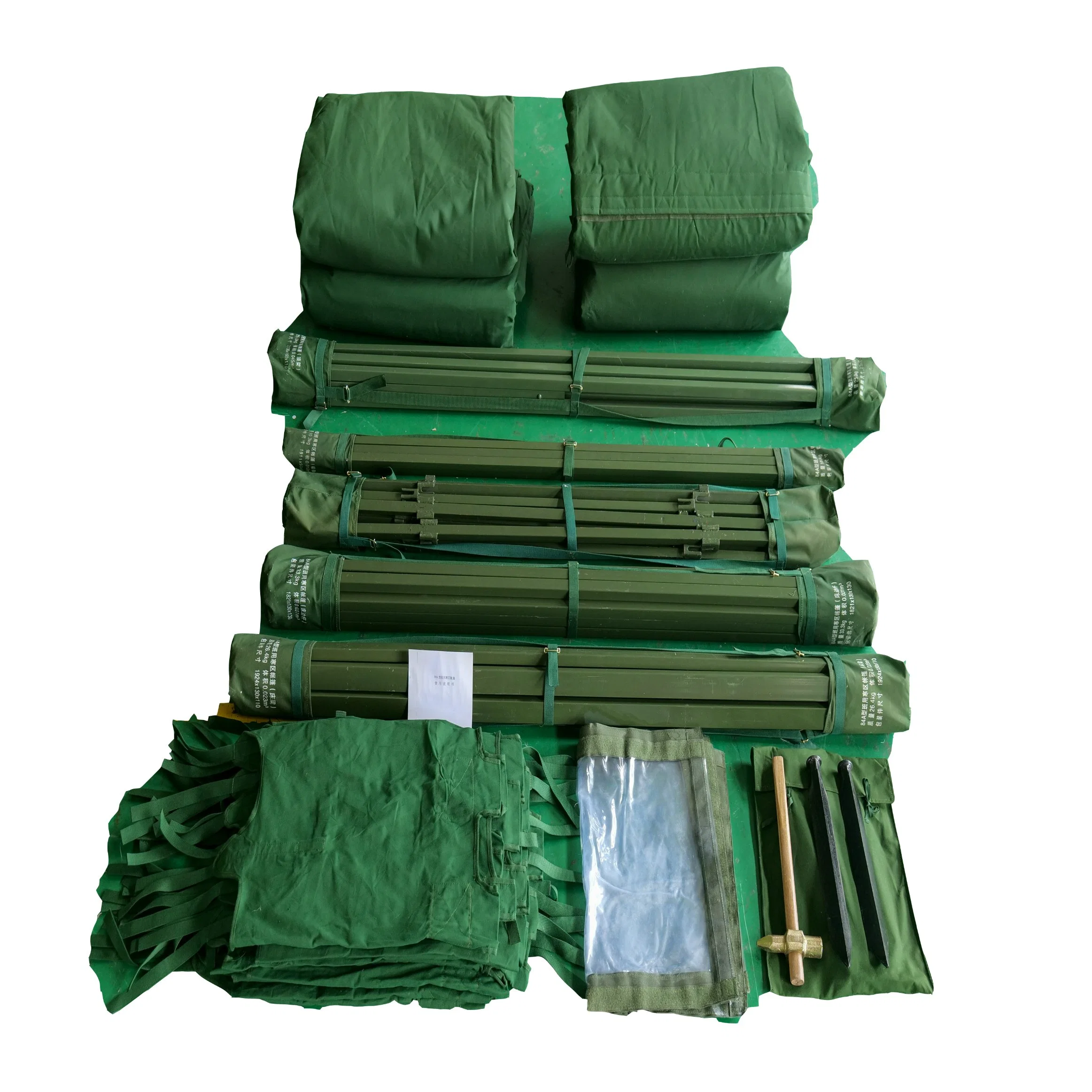 84A Cold Area Tent Green Military Style Tent for Africa Europe Asia America