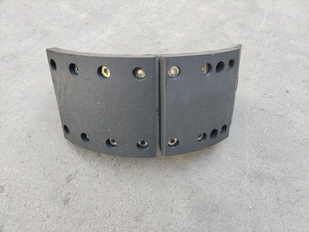 Sinotruk HOWO A7 Truck Shacman F2000 F3000 M3000 Wd615 Wd618 Wd12 JAC Weichai Engine Parts Brake Shoe Assembly Original High Quality Brake Shoaz9100440018