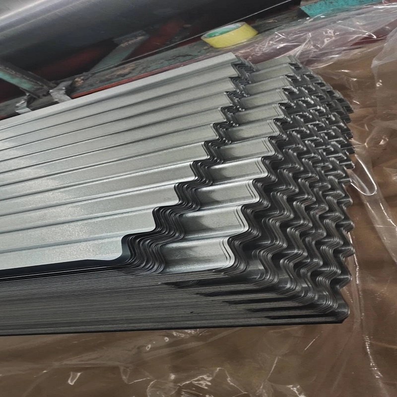 Prime Hot DIP Zinc Aluminium Corrugated Gl Steel Sheet Price Metal Iron Gi Galvanized Roof Tile