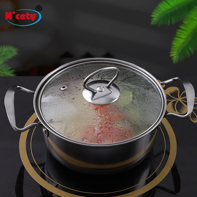 High quality/High cost performance  Outdoor Durable Heathy Cookware Soup Pot Set Cooking Casserole Pot