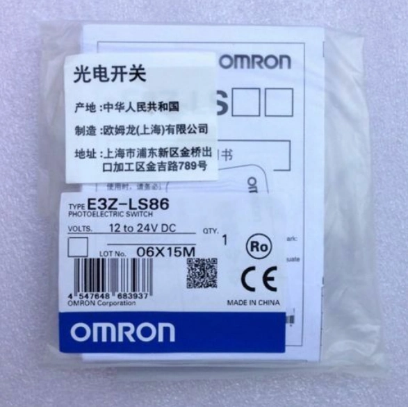 Nuevo-original Om-Ron-E3Z-Ls86 sensor óptico reflectivo-difuso adj-PNP seleccionable-supresión de fondo-sensor de distancia-bloque